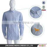 Custom 100% Cotton Men Button Down Check Shirt thumbnail-2