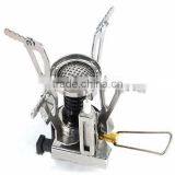 Mini Portable Collapsible Ultralight Backpacking Canister Outdoor Camp Stove Butane Propane Burner for Gas Canisters With Piezo thumbnail-2