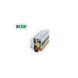 25.0mm , AWG 2 - 4 / 0 , Din Rail Terminal Blocks With Right Angle Wire Inlet