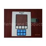PET Light Weight Membrane Switch Keyboard With 3M Adhesive For Control Board