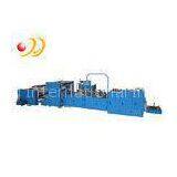 PLC Touch Screen Food Paper Bag Machine High Speed With Flat Bottom