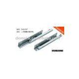 Two fold buffering concealed slide