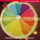 Creative Round Fruits Wood Cushion Pillow, Seat Cushion, Plush Pillow thumbnail-3