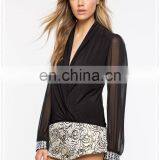 Ladies Western Rhinestone Cuff Shift Blouse Designs on Sale Made in China thumbnail-5