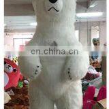 Wedding Mascot Bear Couple Costume Adult White Bear Costume thumbnail-1