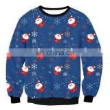 wholesale Christmas sweatshirts -Hot Selling Christmas Deer Print Fleece sweatshirt