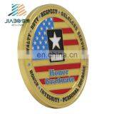 Custom Gold Coins Promotional Beautiful Design 3d Bale Egle America Flag Army Coin thumbnail-5