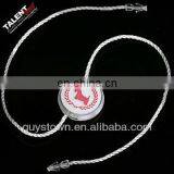 Custom Emboss Brand Name Logo Seal Lock Tag String for Hang Tag thumbnail-5