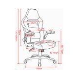 ZX-0021Z Custom Gaming Office Chair Leather Racing Seat Gaming Office Chair thumbnail-3