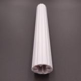 Plum Blossom Tube Extrusion Polycarbonate  Milky White Round Plastic