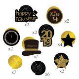 XL022 Holiday Supplies 2019 New Year Party Decoration New Year Hanging Swirls Decoration thumbnail-2