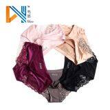 Women Luxury Ultra-thin Transparent Underpants French Lace Panties For Big Hips