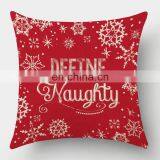 I@home Christmas Theme Simple Style Chair Sofa Linen Pillow Cushion Cover thumbnail-6