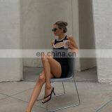 Women Summer Dresses Sexy Mini Front Hollow Out Bodycon Dress thumbnail-4