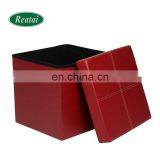 Manufacturer Custom Folding Storage Ottoman Folding Ottoman Stool thumbnail-3