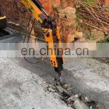 Mini Multi-function Excavator Hydraulic Breaker Excavator Mounted Rock Drill thumbnail-1