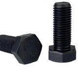 CARBON STEEL HEX HEAD BOLT DIN933 / ISO 4017 WITH BLACK FINISH thumbnail-1