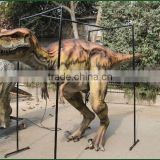 JLDC-C-Silicon Rubber Lifelike Adult Raptor Realistic Dinosaur Costume For Events