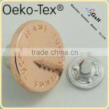 19mm Hang Plating Copper Color Metal Jeans Button