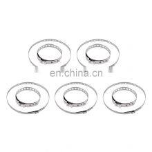 10 Pcs Clamps Stainless Steel Universal Adjustable AXLE CV Joint Boot Crimp Clamp Kit 31.75-41.02mm 69.85-127mm 5 Small +5 Big thumbnail-2