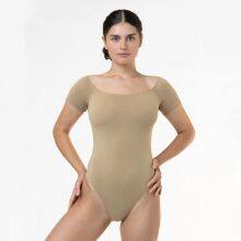 Custom Bodysuit Clothesoff Shoulder Bodysuit Dancewear Fitness Legging Unitards thumbnail-3