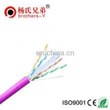 Pull Box of 305m Best Quality UTP CCA/BU/CCU Colored Cat6 Network Cable thumbnail-4