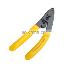Two Holes FTTH Cable Miller Pliers Fiber Jacket Remover Fiber Optical Cable Stripper CFS-2 Yellow Fttx,ftth Cable Stripping APXY