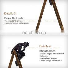 Metal Ladder Resin Thinker Sculpture Tabletop Home Decor thumbnail-4