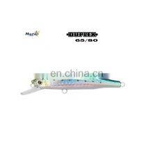 Maria DUPLEX 65 Sink Spinner Lures Fishing Minnow Fishing Deep Lure Blanks