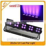 New Led uv Lights 20pcsx3watt Led uv Black Light , uv Led Black Lights on Sale thumbnail-1