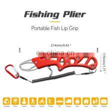 Outdoor Activities Large Fish Catcher Clamp Stainless Steel Fish Control Tool With a Drop Line Portable Fishing Tool thumbnail-3
