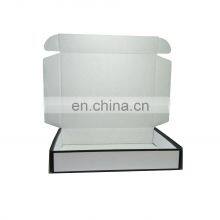 OEM Supplier Plain White Tuck Top Box Luxury Matte Finished Clothes Socks Shipping Packaging Folding Corrugated Paper Boxes