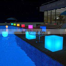 Led Cube Seat Lighting 16 Colors Lounge Led Chair Rechargeable Bar Led Cube Chair thumbnail-5