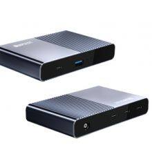 Thunderbolt 4 USB C Dock Station With 8K Display and 60W Charging