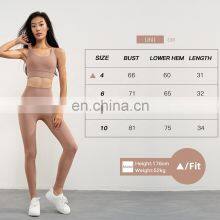 Backless Crop Sports Bras For Women Custom Logo Padded Fitness Workout Gym Tops 80Nylon 20Spandex thumbnail-5