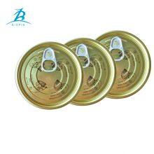83mm 307# Easy Open Tin Can Lid Tinplate Lid Easy Open Ends TFS EOE for Food Cans thumbnail-2
