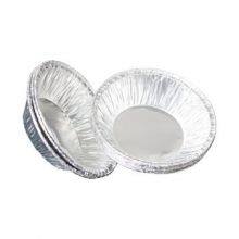 Mini Round Aluminum Foil Baking Cups for Muffins Tarts Cupcakes Disposable Dessert Pans Bulk Pack