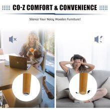 Nail on Furniture Sliders Furnigear Heavy Duty PTFE Chair Sliders Glides Wooden Furniture Movers thumbnail-4