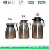 LFGB/EU Double Wall Stainless Steel Coffee Thermos Price 1.2/1.5/2.0L Quality Choice thumbnail-2
