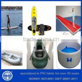 HUASHENG FLEX MANUFACTURER PVC FABRIC FOR INFLATABLE BOAT