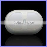 Two Part Yellow White Motion Sensor LED Lights Infrared Control Lamp thumbnail-1