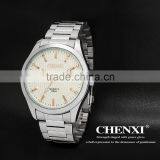 Vogue Watch Noctilucence Rhinestone Quartz Wristwatch Stainless Steel Band ,back for Men Luxury Watch Series 053AMR thumbnail-4