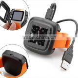 WCDMA 2100Mhz Waterproof GPS Android OS X01 Smart Watch Sport Wrist Watch thumbnail-4