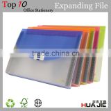 Office File Case A4 Transparent Plastic PP Expanding Document File Box Folder Paper File Folder
