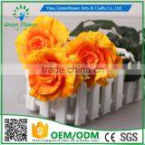 Greenflower 2016 Wholesale Handscrafts Real Touch Latex PU China Artificial Flowers Big Rose for Wedding Decoration Occation thumbnail-1