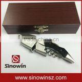 Wine Corkscrew Ebony Made From High Grade Wood thumbnail-4