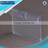 Plastic Price Tag Label Holder for Store Fixture