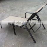 Avalon Weather Resistant Coffee Brown Outdoor Seating Aluminum Frame Sling Beach Reclining Chaise Lounge Chairs Set thumbnail-4