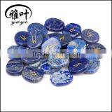 Gemstone Rune Stones Wholesale Reiki Healing Pocket Semi Precious Rune Set