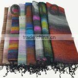 60x190cm Wool Cotton Blended Turkish Scarf Blanket Throw